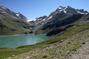 Lac de la Sassire und La Tsanteleina