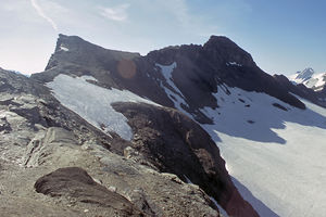 Aiguille Pers und Pointe du Montet