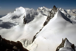 Strahlhorn und Rimpfischhorn