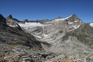 Goldbergkees und Hoher Sonnblick