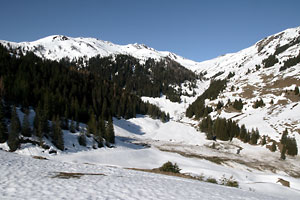 Blick zur Stoffennieder