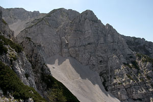 Obere Nordwestflanke
