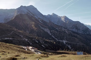 Bettlerkarspitze vom Plumssattel