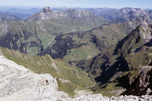 Gipfelpanorama im Nordosten