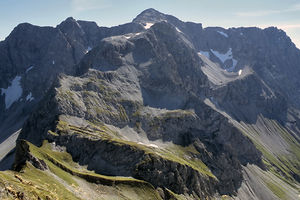 Braunarlspitze, Nordseite