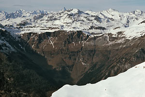 Gipfelpanorama im Nordwesten