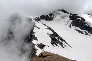 Grande Aiguille Rousse, Nordflanke