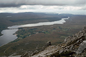 Gipfelblick nach Nordwesten