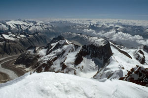 Gipfelpanorama am Finsteraarhorn