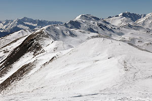 Aussicht am Gipfel gegen Sdwesten