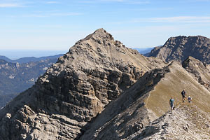 Geierkpfe, Mittelgipfel