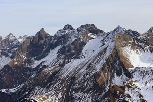 Trettachspitze, Mädelegabel, Hochfrottspitze und Bockkarkopf