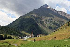 Vent unter der Talleitspitze