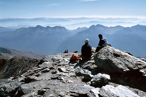 Blick zum Ilmenkamm