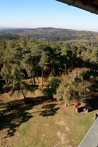 Blick vom Hausbergturm