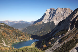 Seebensee und Wettersteingebirge