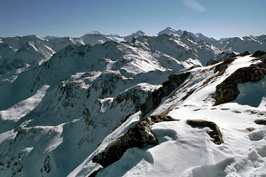 Am Gipfel der Hippoldspitze