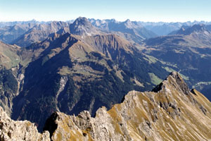 Widderstein und Hochtannbergpass