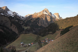 Hochknzelspitze aus Osten