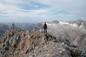 Blick zum Zugspitzplatt