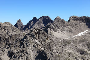 Gipfelaussicht am Rappenseekopf
