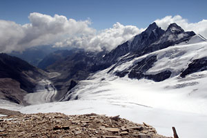 Blick vom Johannisberg auf Groglockner