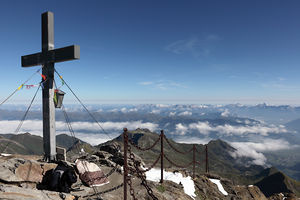 Am Kitzsteinhorn-Gipfel