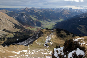 Gipfelaussicht im Osten