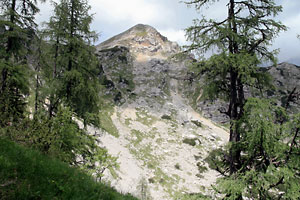 Gipfelaufbau