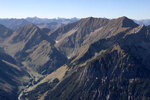 Mittlere Kreuzspitze und Elmer Kreuzspitze