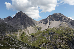 Groer Krottenkopf und Ramstallspitze