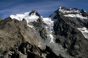 Fletschhorn und Lagginhorn