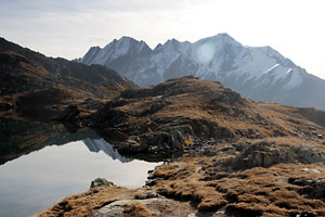 Blick über den Lai Blau zum Scopí