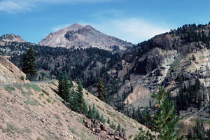 Lassen Peak Gesamtansicht