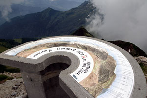 Le Grand Arc, Gipfel