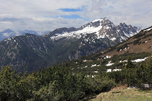 Leilachspitze aus Norden