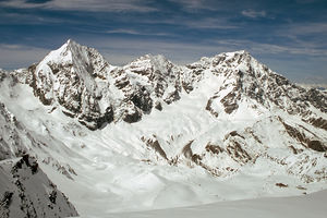 Königsspitze, Monte Zebru und Ortler