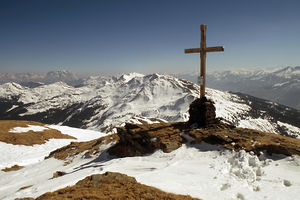 Gipfelkreuz am Manlitzkogel