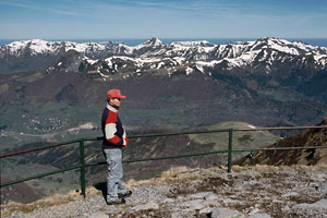 Aussicht vom Plomb du Cantal