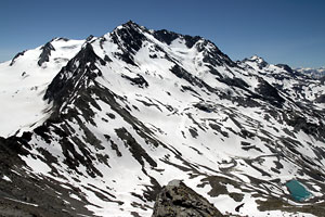 Aiguille de Polset und Aiguille de Péclet