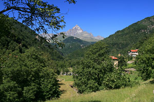 Monviso aus Westen