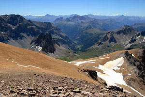 Blick vom Gipfel nach Sdosten