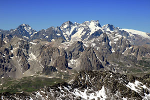 La Meije in der Pelvoux-Gruppe