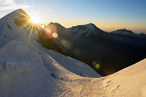 Am Nadelhorn, Wallis