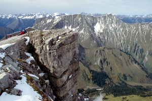 Bschlaber Kreuzspitze, Mittlere Kreuzspitze und Elmer Kreuzspitze