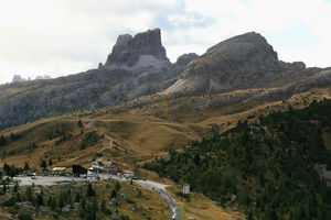Passo Falzarego und Averau
