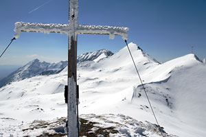 Am Gipfel des Hundskogel