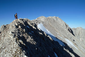 Gipfelgrat Östliche Karwendelspitze