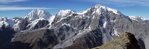 Knigsspitze, Monte Zebru und Ortler