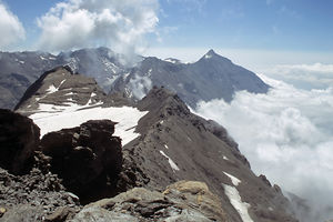 Blick zum Rocciamelone